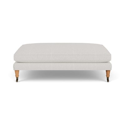 Foot Stool - Grey - Broadway Stripe