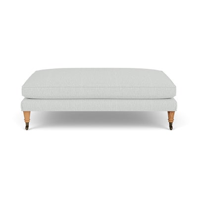 Foot Stool - Duck Egg - Broadway Stripe