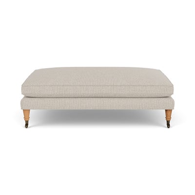 Foot Stool - Natural - Aquaclean Oxford