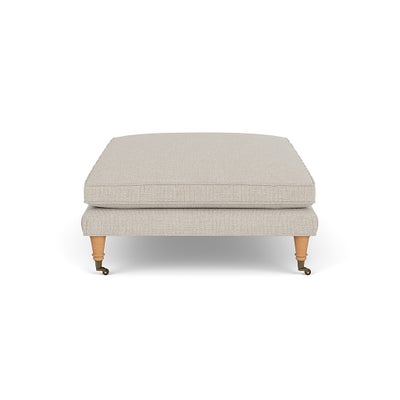 Foot Stool - Natural - Aquaclean Oxford