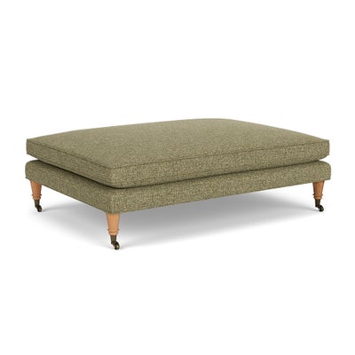 Foot Stool - Sage - Aquaclean Oxford