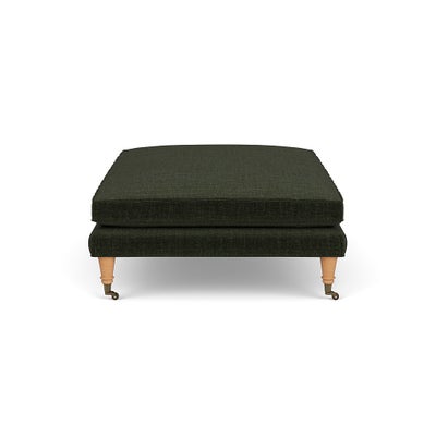 Foot Stool - Moss - Eco Chenille