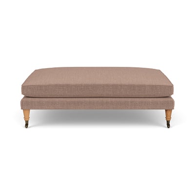 Foot Stool - Dusky Rose - Eco Chenille