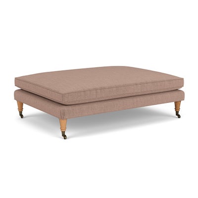 Foot Stool - Dusky Rose - Eco Chenille
