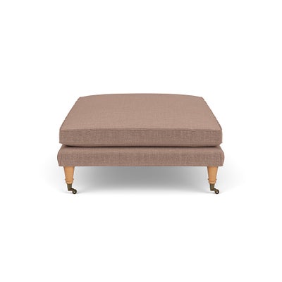 Foot Stool - Dusky Rose - Eco Chenille