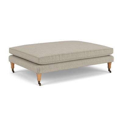Foot Stool - Natural - Eco Chenille