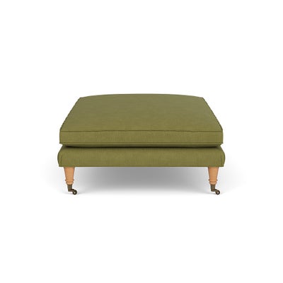 Foot Stool - Apple - House Linen Mix