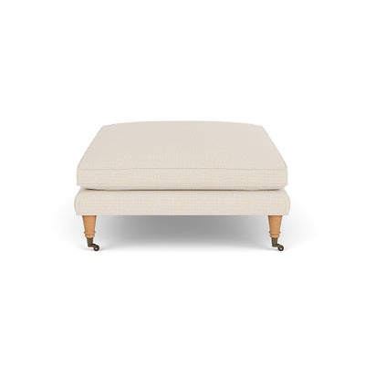 Foot Stool - Cream - House Weave