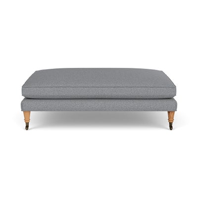 Foot Stool - Blue Marl - House Weave