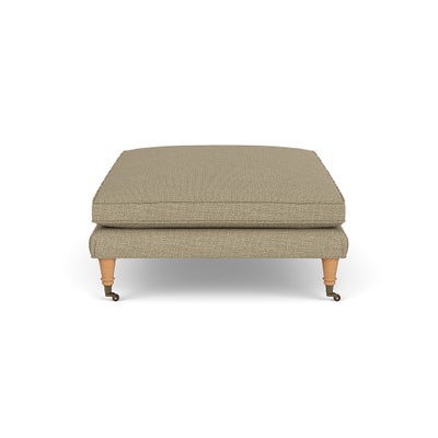 Foot Stool - Green Marl - House Weave