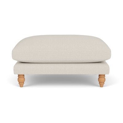 Foot Stool - Natural - Broadway Stripe