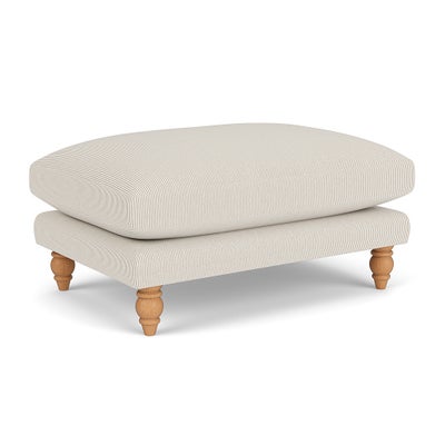 Foot Stool - Natural - Broadway Stripe