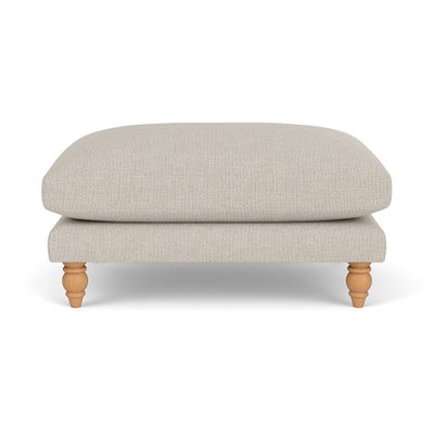 Foot Stool - Natural - Aquaclean Oxford
