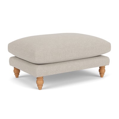 Foot Stool - Natural - Aquaclean Oxford