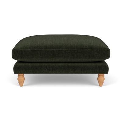 Foot Stool - Moss - Eco Chenille