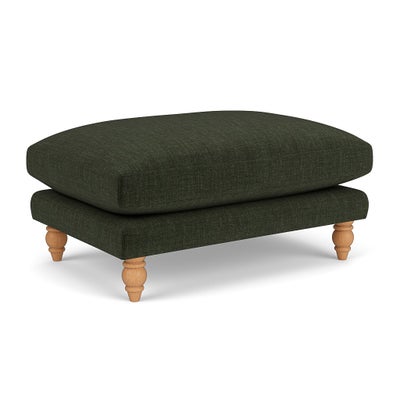 Foot Stool - Moss - Eco Chenille