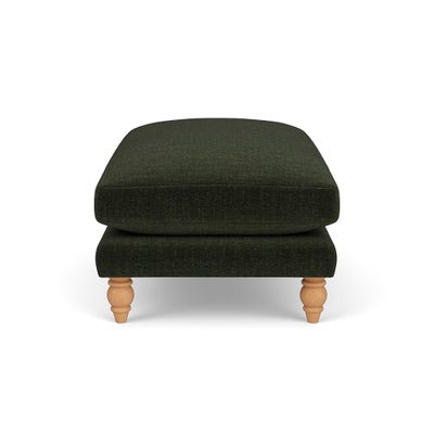 Foot Stool - Moss - Eco Chenille