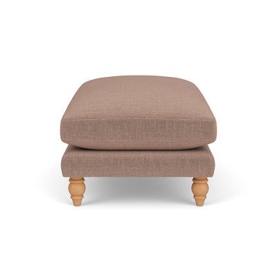 Foot Stool - Dusky Rose - Eco Chenille