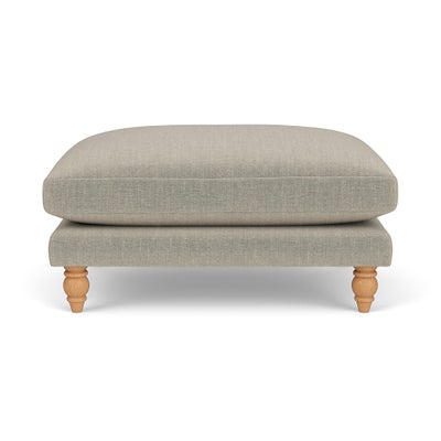 Foot Stool - Natural - Eco Chenille