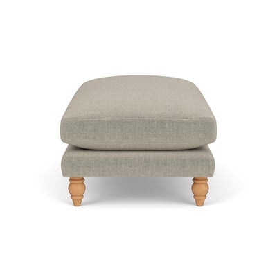 Foot Stool - Natural - Eco Chenille
