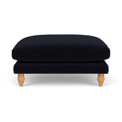 Foot Stool - Ink - Eco Chenille