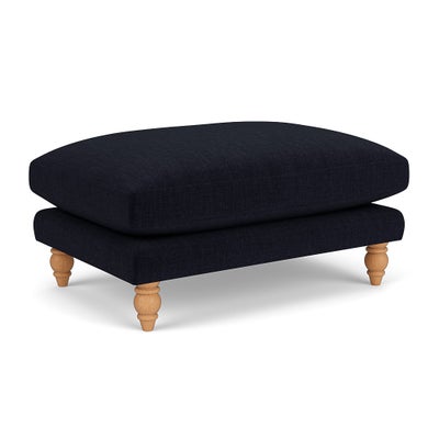 Foot Stool - Ink - Eco Chenille