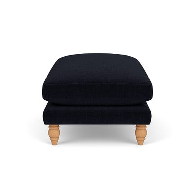 Foot Stool - Ink - Eco Chenille