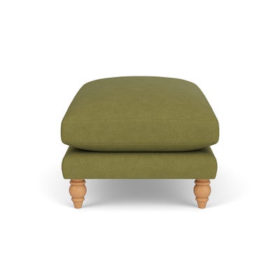 Foot Stool - Apple - House Linen Mix