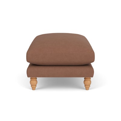 Foot Stool - Dusky Blush - House Linen Mix