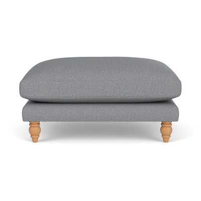 Foot Stool - Blue Marl - House Weave