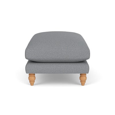 Foot Stool - Blue Marl - House Weave
