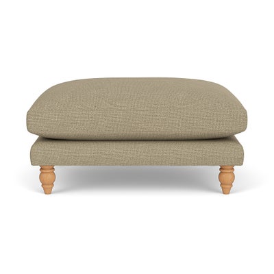 Foot Stool - Green Marl - House Weave
