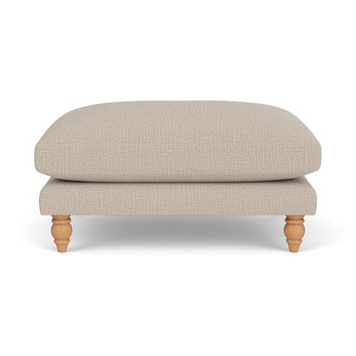 Foot Stool - Natural - Rustic Weave