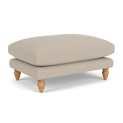 Foot Stool - Natural - Rustic Weave