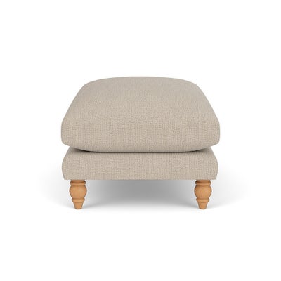 Foot Stool - Natural - Rustic Weave