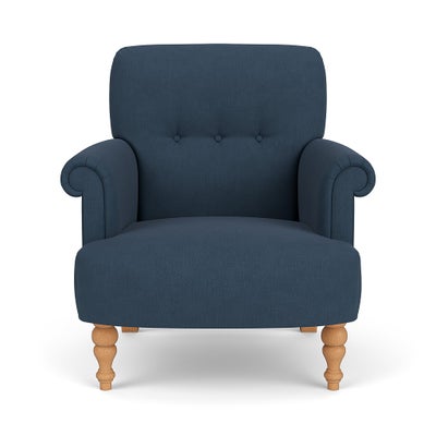 Armchair - Indigo - House Linen Mix
