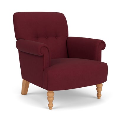 Armchair - Rosehip - House Linen Mix