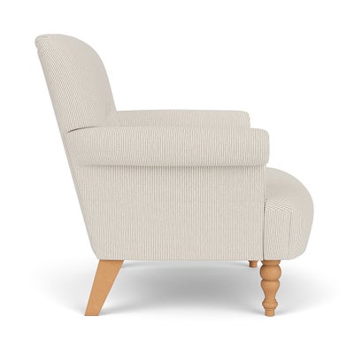Armchair - Natural - Broadway Stripe