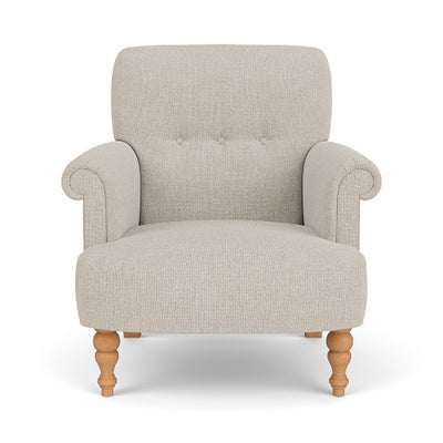 Armchair - Natural - Aquaclean Oxford