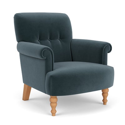 Armchair - Night Sky - Matt Velvet