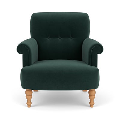 Armchair - Lake - Matt Velvet