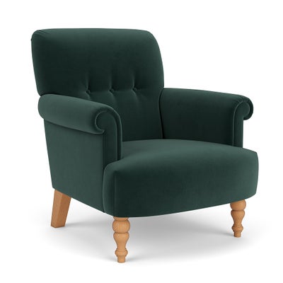 Armchair - Lake - Matt Velvet