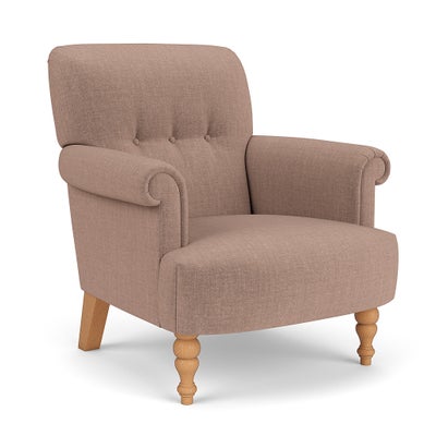 Armchair - Dusky Rose - Eco Chenille