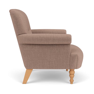 Armchair - Dusky Rose - Eco Chenille