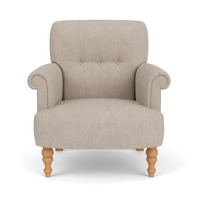 Armchair - Natural - Luxury Italian Linen