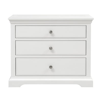 Large 3 Drawer Bedside Table