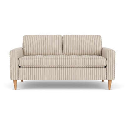 Large 2 Seater Sofa - Sage - Kingham Stripe