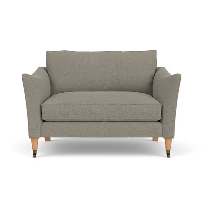 Love Seat - Flax - Rustic Weave