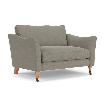 Love Seat - Flax - Rustic Weave