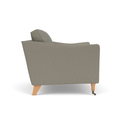 Love Seat - Flax - Rustic Weave